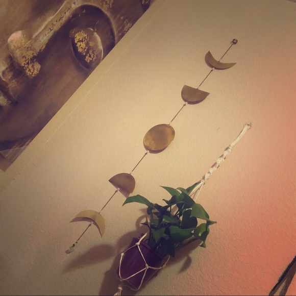 Accessories - It’s Back! Brass Moon Chime / Wall Hang